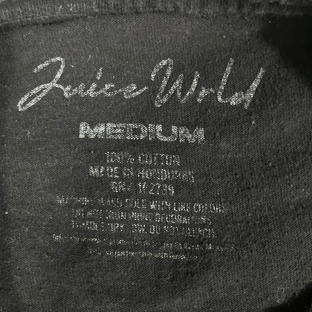 Juice WRLD Legends Never Die Album Cover Graphic T-Shirt Black Medium